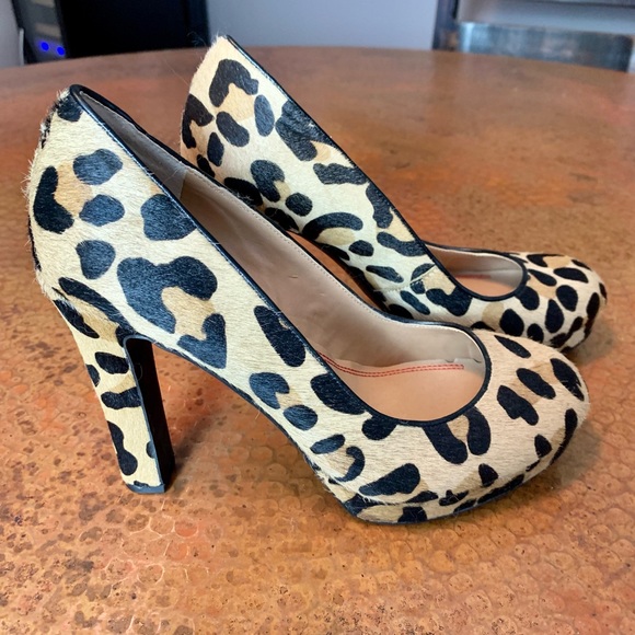 Animal Print Pumps - Picture 1 of 4